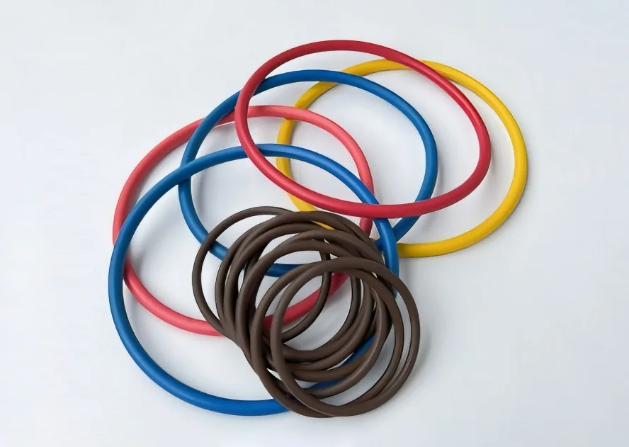 Ассортимент продукции уплотнительного кольца.